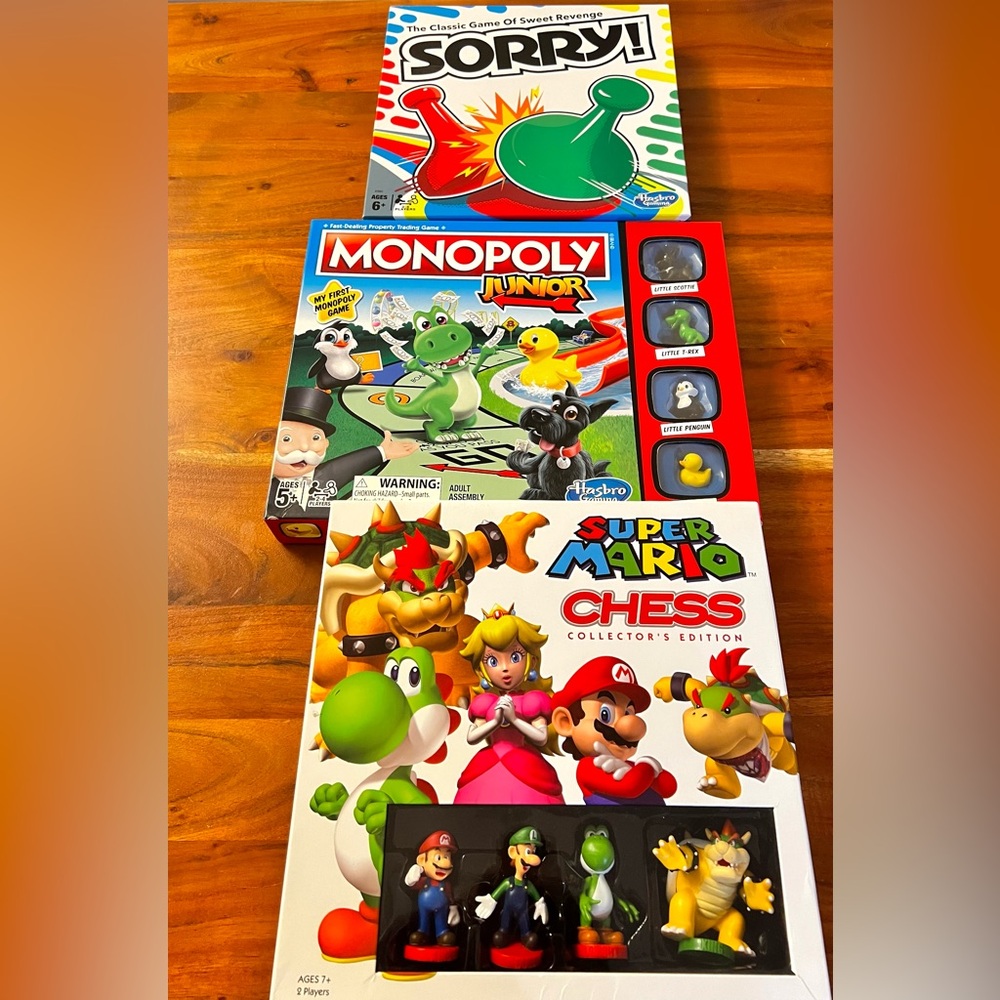 Board Game Bundle set of 3